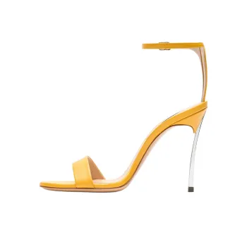 Casadei Marta Strap Sandals 110cm Women's Yellow