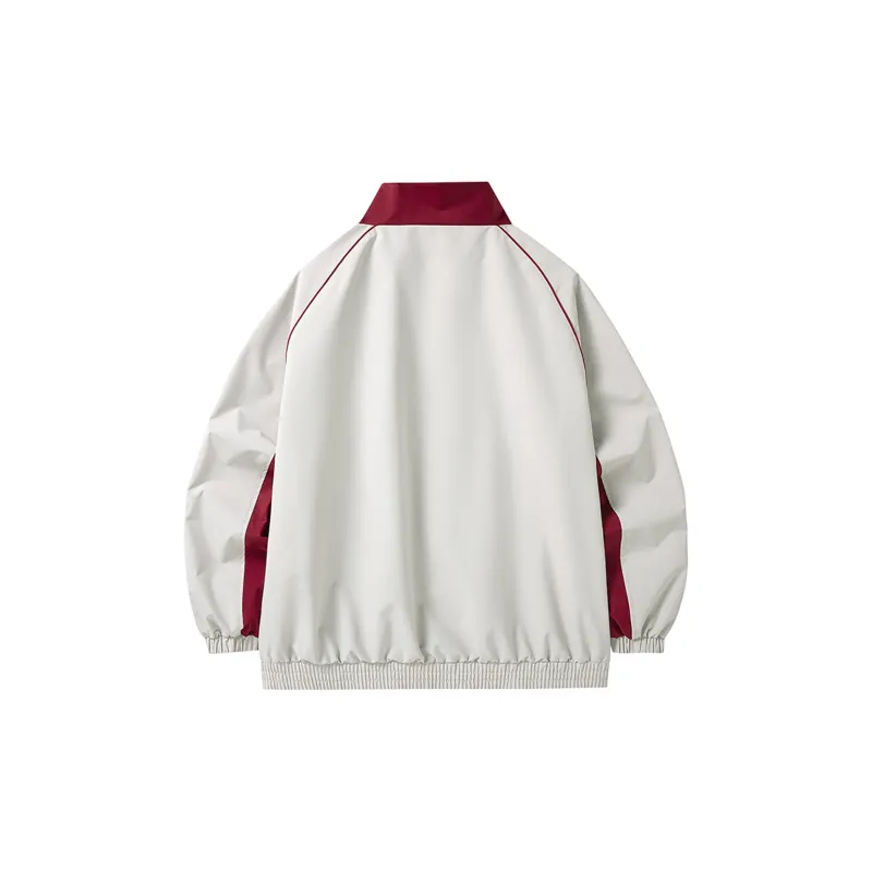 UPZCY Jackets Coats Unisex Apricot Red-1