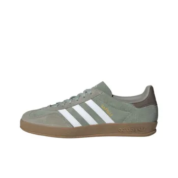 Gazelle Adidas Originals Indoor 'Silver Green'