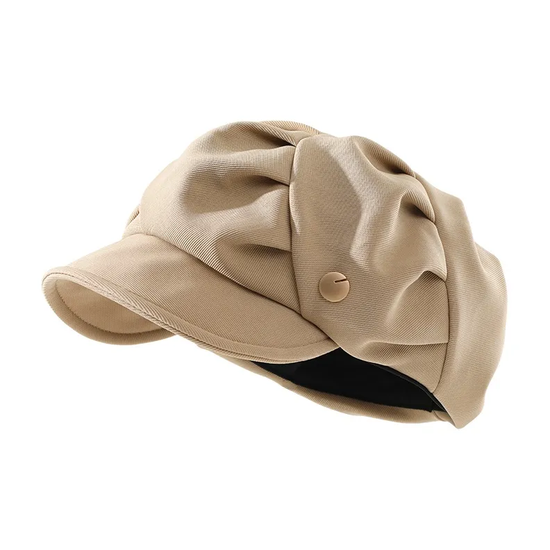NANJIREN Vintage Versatile Berets Women's-1