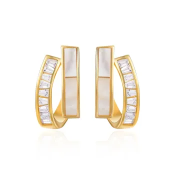 QIMEILA Copper Alloy Earrings Women's