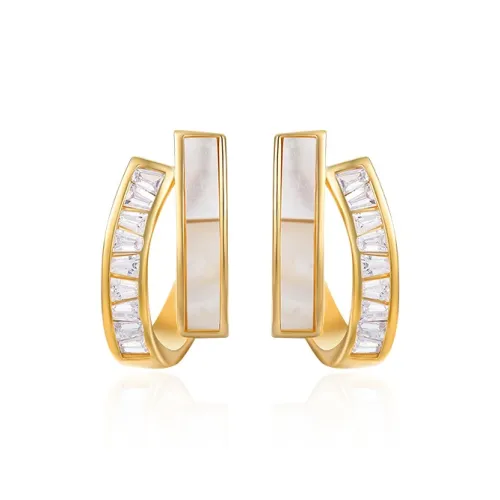 QIMEILA Copper Alloy Earrings Women's