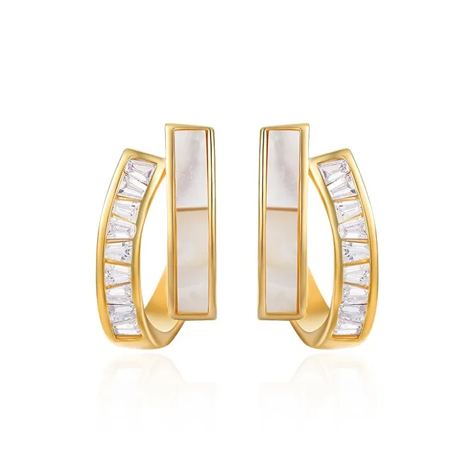 QIMEILA Copper Alloy Earrings Women's-0