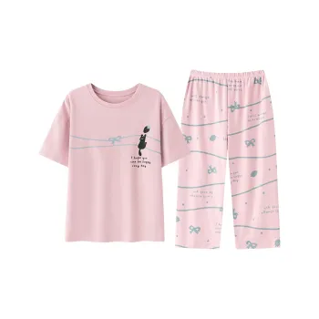 FENTENGCARE Pajama Set Women's Peach