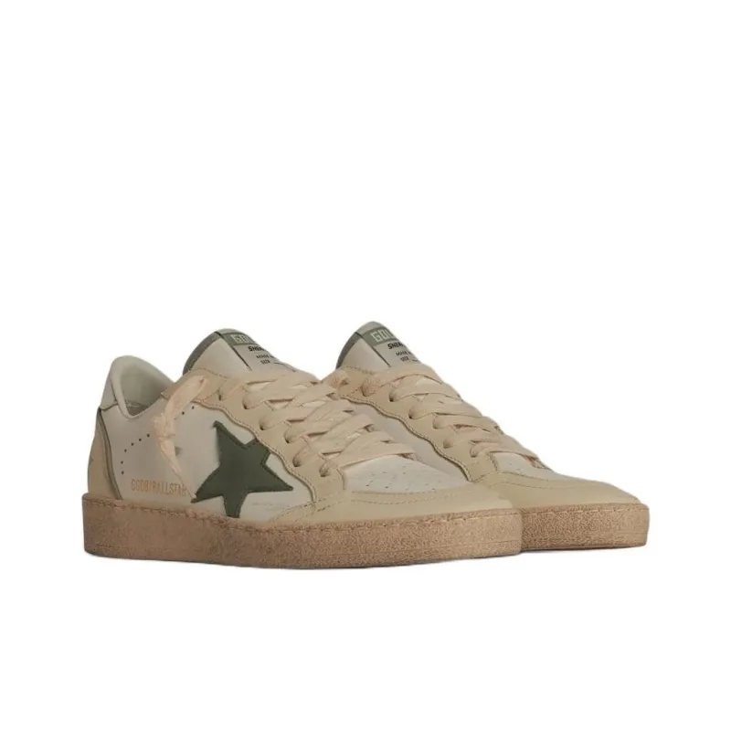 Golden Goose Ball Star Low-Top Skateboard Shoes Women's White-2