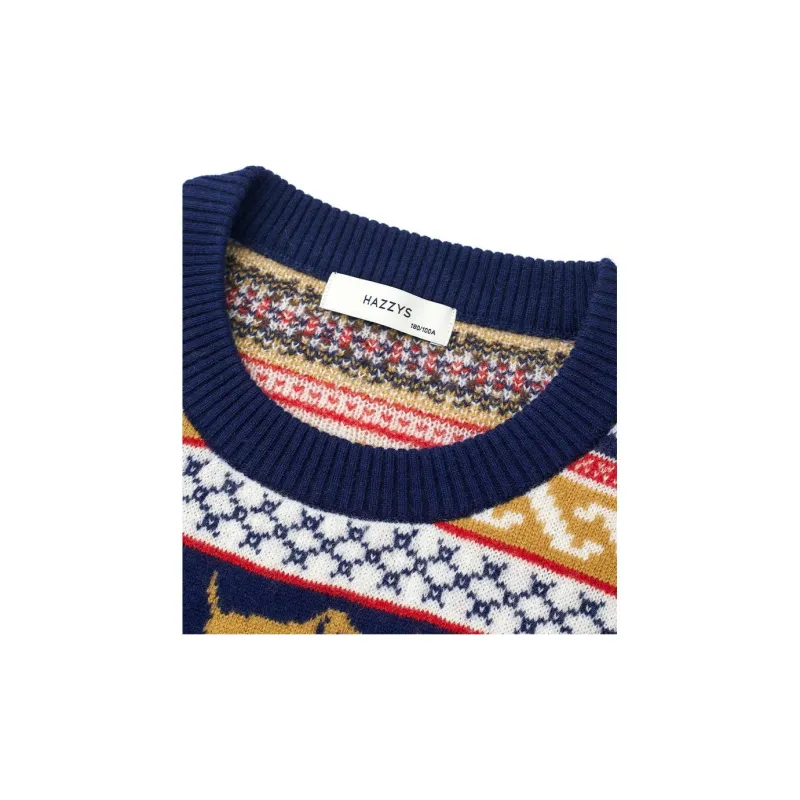HAZZYS Sweaters Men Blue-2