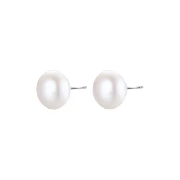 Cuihua Gold Shop Pearl Stud Earrings Women's