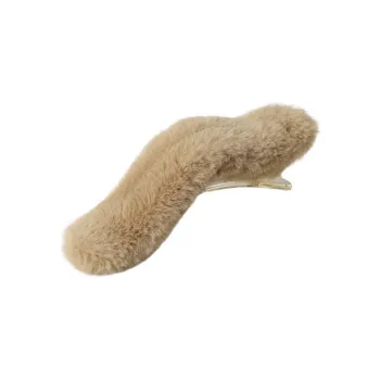 QIHUAMANYU Plush Hair Clips Women's