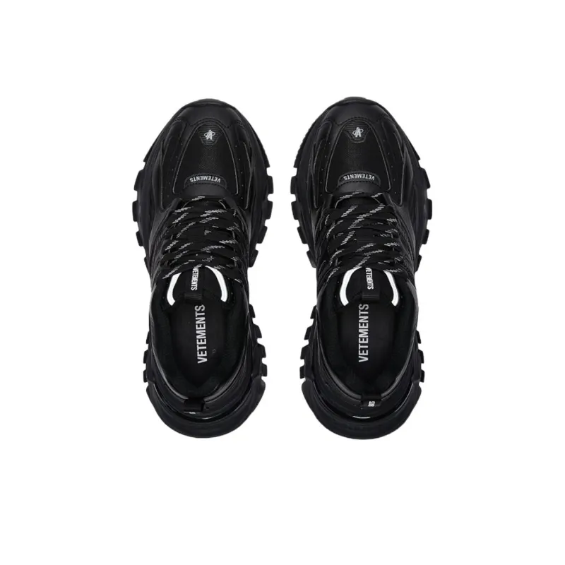 Vetements Low-Top Chunky Sneakers Unisex Black-3