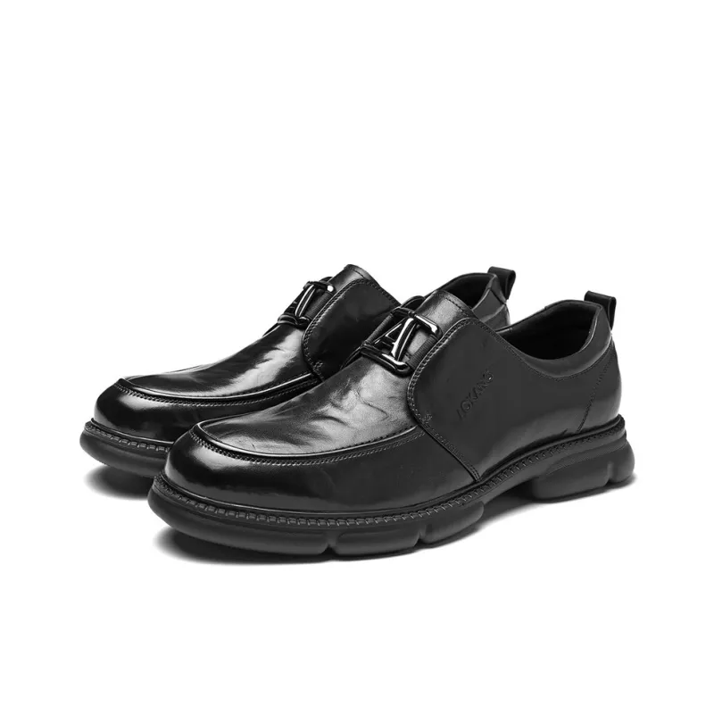 AOKANG Dress Shoes Men's Black Box-1