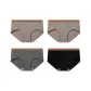 Heather Coffee 2-Heather Dark Gray-Solid Color Black (4 Pack)