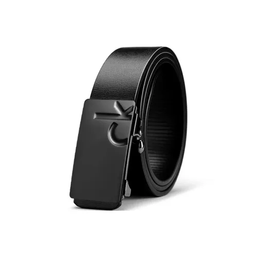 Cranta Komeia Cow Split Leather Belts Men's 3.2cm