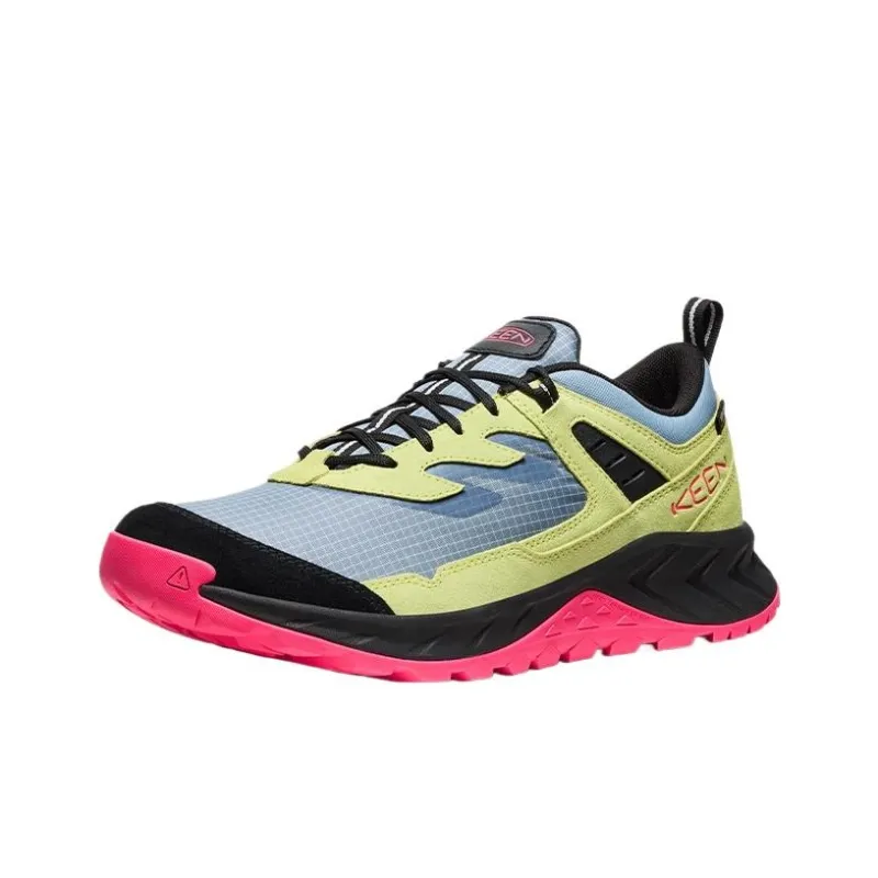 KEEN Shock Absorbers Low Top Hiking Shoes Men's Denim Blue-1