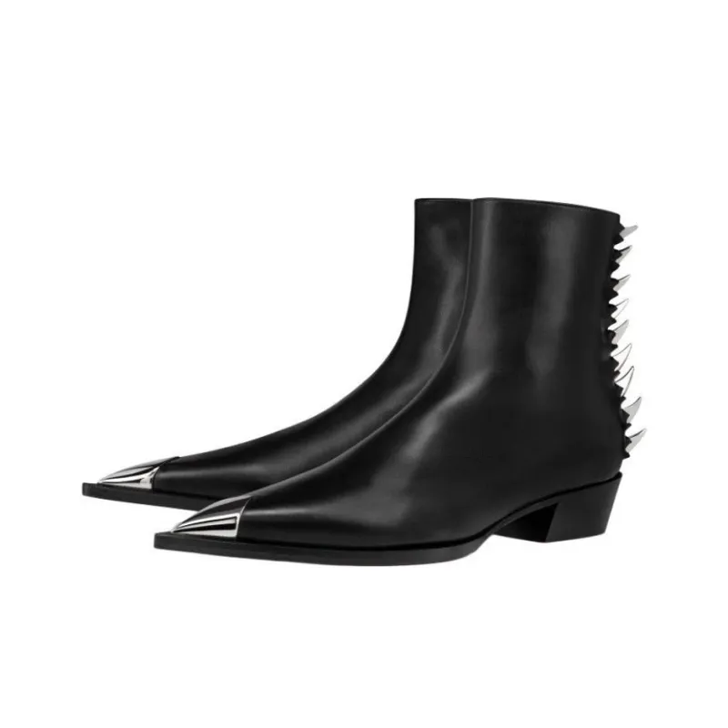 CL LUBOTING Mr Clawiss Ankle Boots Men's Black-2