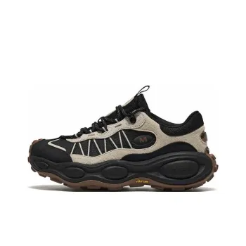 MERRELL Anti Slip Wear Resistant Low Top Trekking Shoes Unisex Black Khaki