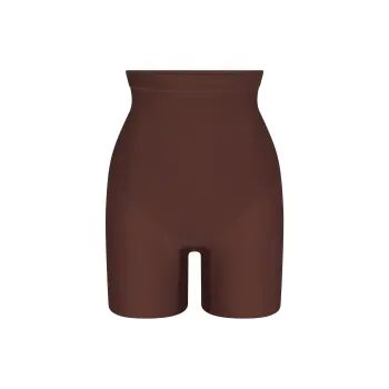 SKIMS SS25 BODY CORE SCULPT MID RISE SHORT Shapewear Bottom Women's COCOA/Cocoa