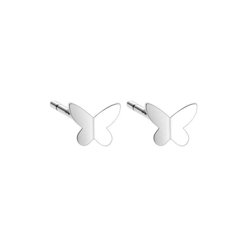 BLESSED BULLET 999 Fine Silver Stud Earrings Women's-0