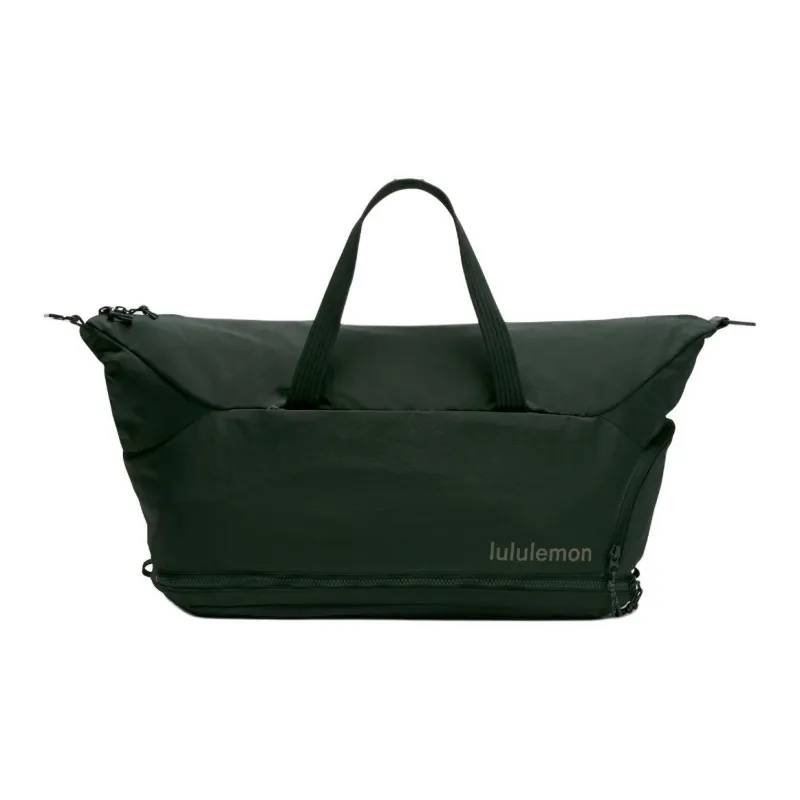 Lululemon Nylon Gym Bag Unisex Rainforest Green-1