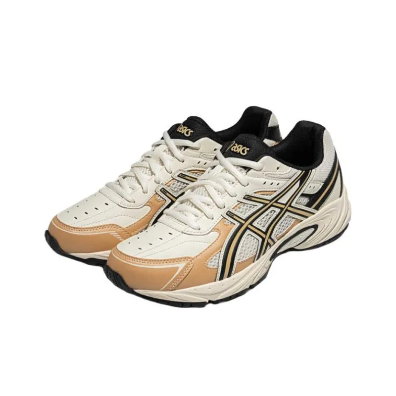 Asics Gel-170TR Cushioned Slip-Resistant Abrasion-Resistant Breathable Low-Top Casual Shoes Unisex Milk White Black-1