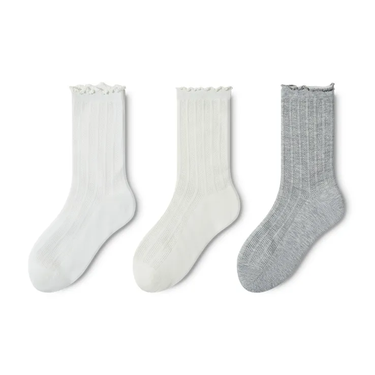 Moremoli Mid-Calf Socks Women's 3 Pack-4