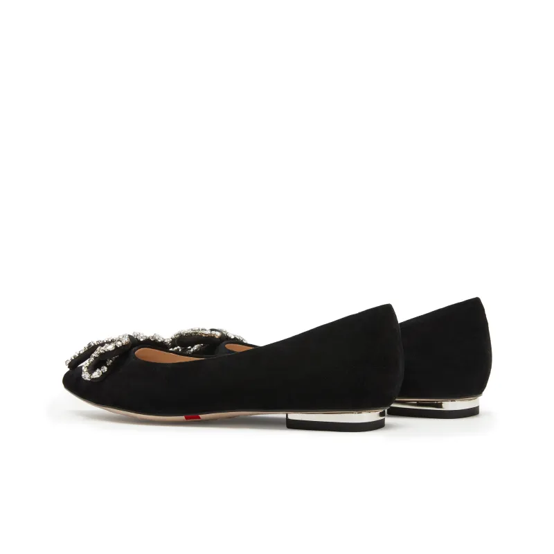 Staccato Velour Dream Mirror Casual Single Shoes 1.5cm Women's-10