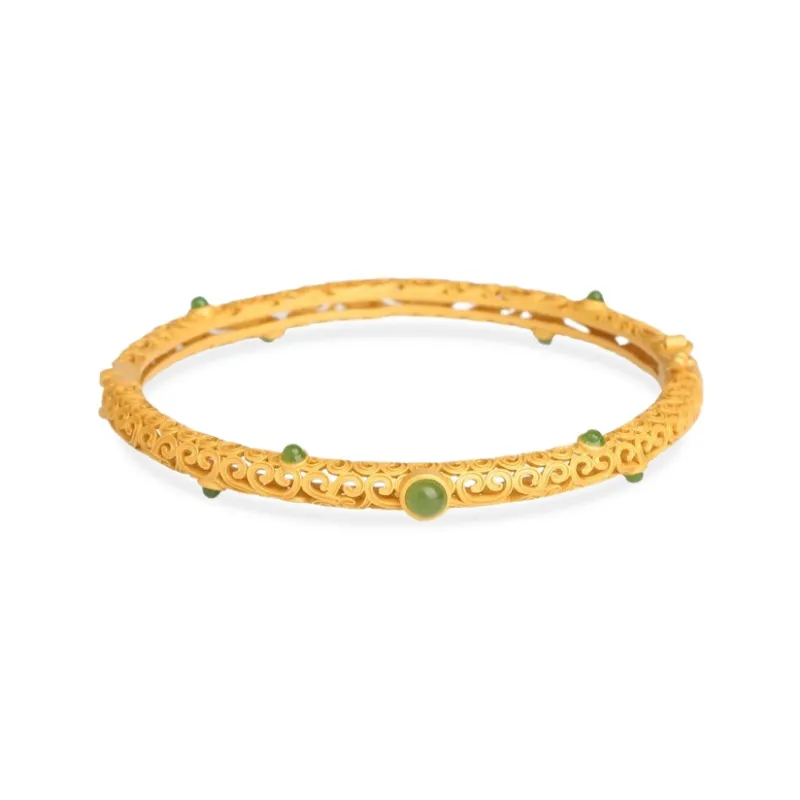 JUICY GRAPE Agate Bangles Women's-0