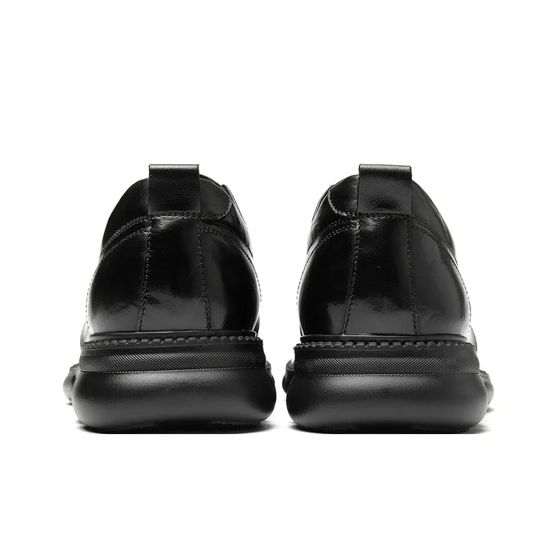 AOKANG Dress Shoes Men's Black Box-3