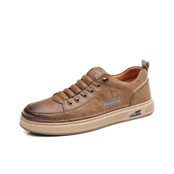 Mr. Thorn Tree Low Top Skateboard Shoes Men's Brown