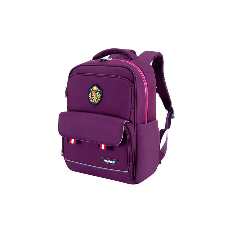 YOME Polyester Backpack Small Size Unisex Red/Burgundy-1