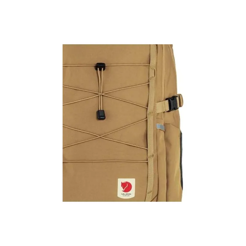 Fjallraven Recycled Polyester Backpack Unisex Spelt Brown-3