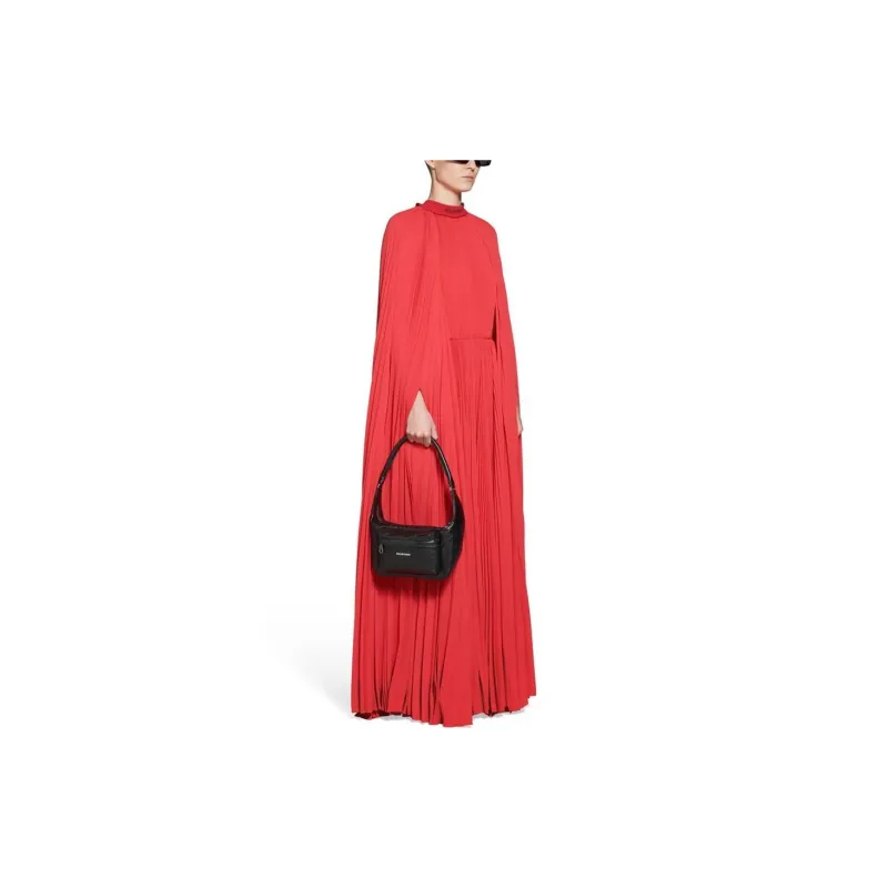 Balenciaga SS23 Long-Sleeved Dresses Women's Red-2
