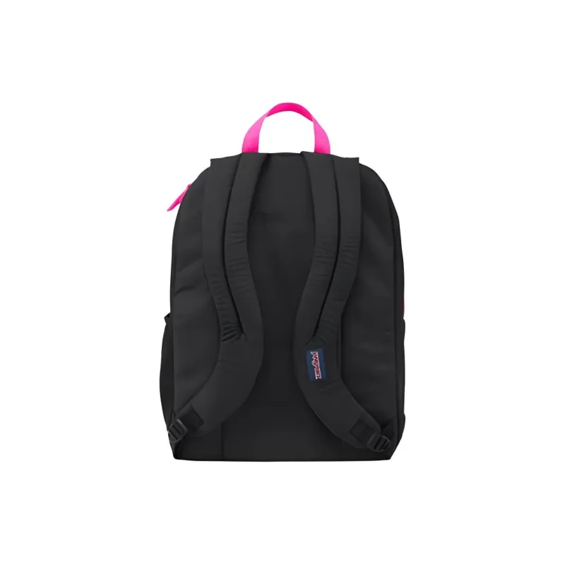 JanSport Polyester Backpack Large Size Unisex Black-2
