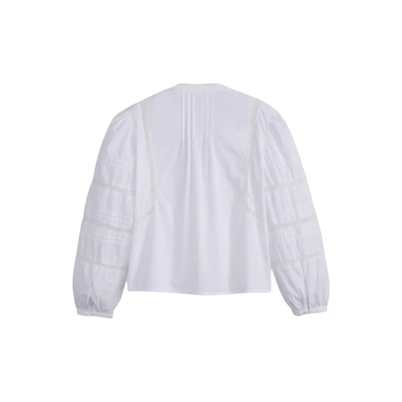 Levis Shirts Women's White-1