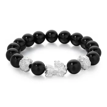 MOLADY Glass Cat Eye Bracelets Unisex