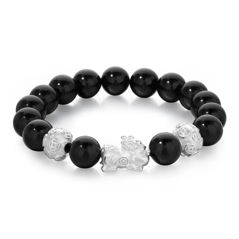 MOLADY Glass Cat Eye Bracelets Unisex-0
