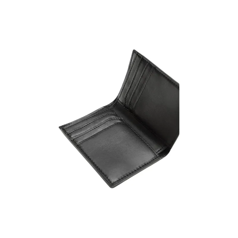 ZARA PU Polyurethane Card Holder Men's Black-2