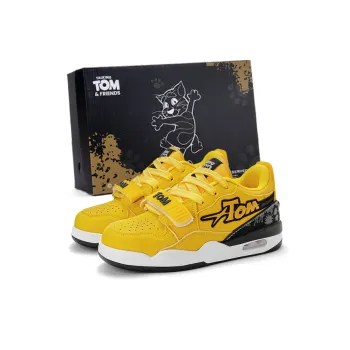 TALKING TOM Skateboard Shoes Unisex Low Top Electric Glow Yellow/Classic Black White