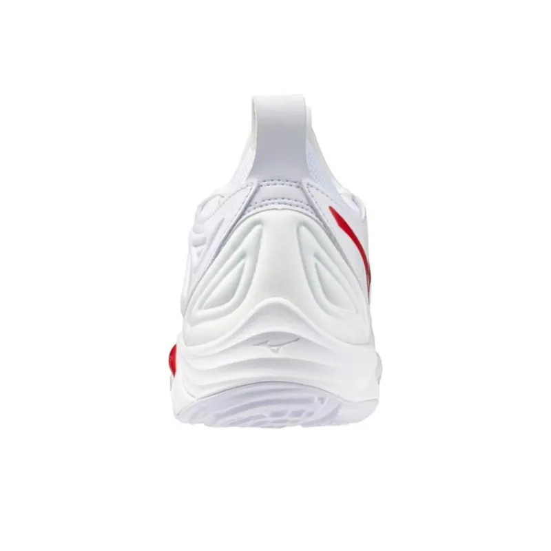 Mizuno Wave Momentum 3 Abrasion Resistant Slip Resistant Lightweight Low Top Training Shoes Women's White-3