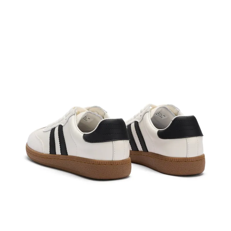 Hotwind Slip-Resistant Low-Top Skateboard Shoes Women's-10