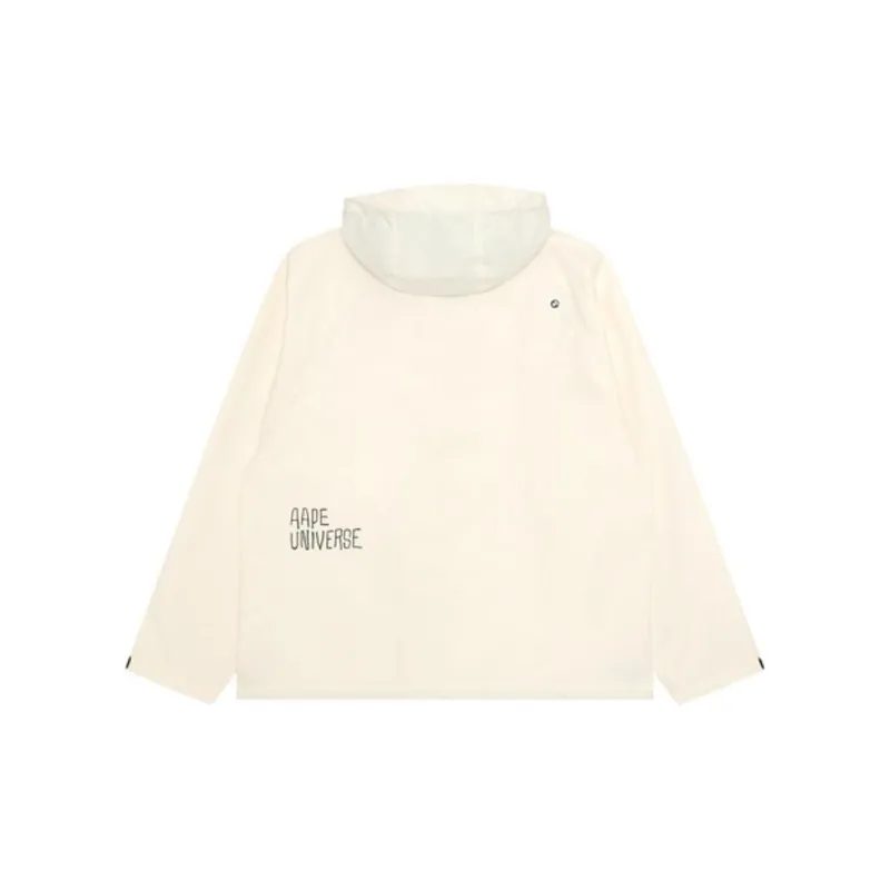 Aape Logo Hooded Windbreaker Jacket-4
