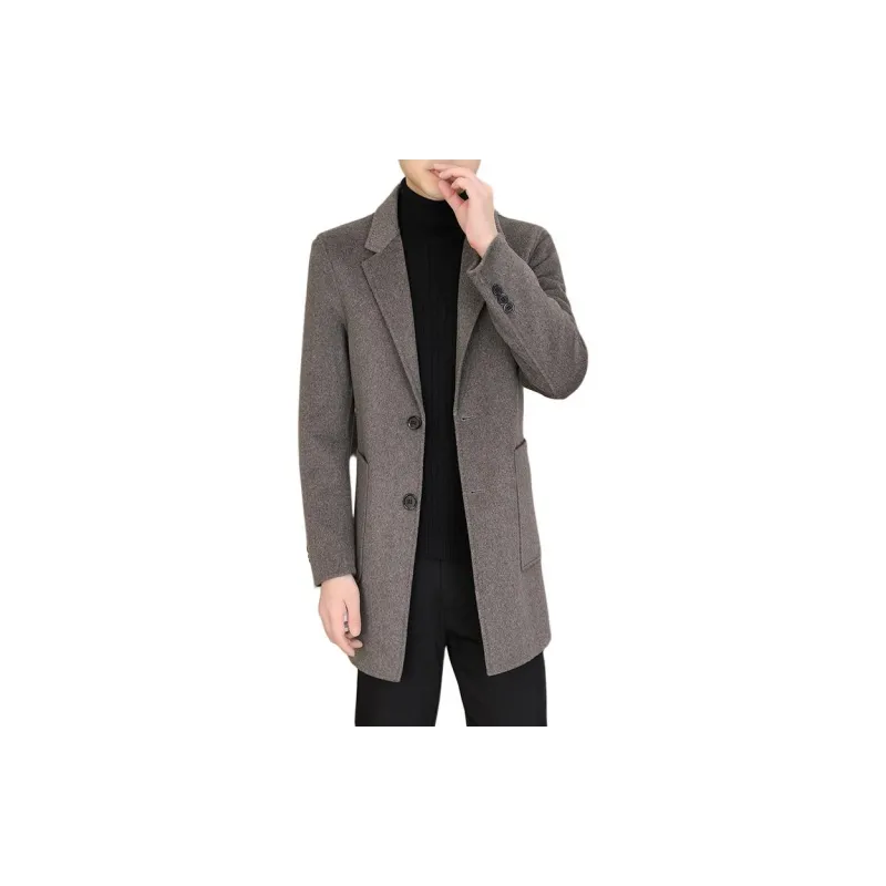 PIERRE CARDIN Woolen Coat Men's-9