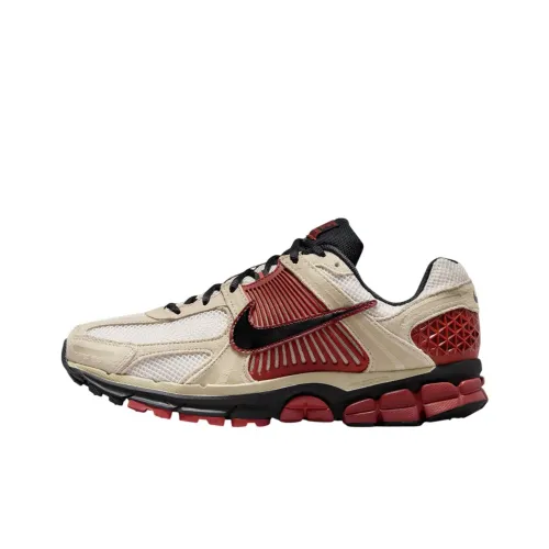 Nike Air Zoom Vomero 5 Anti Slip Wear Resistant Low Top Running Shoes Unisex Khaki