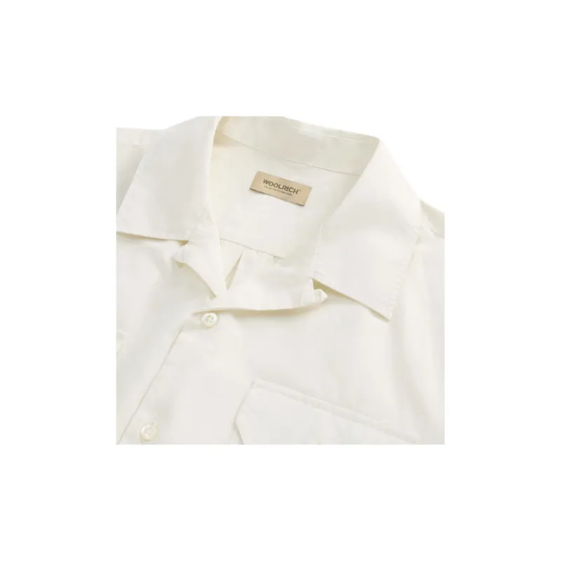 WOOLRICH Garment dyed Cotton Shirt-5