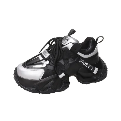 PLAY COBBLER Anti Slip And Wear Resistant Height Increasing Low Top Chunky Sneakers Unisex