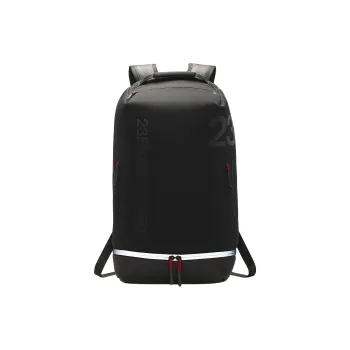 Jordan Polyester Sneaker Backpack Unisex Black