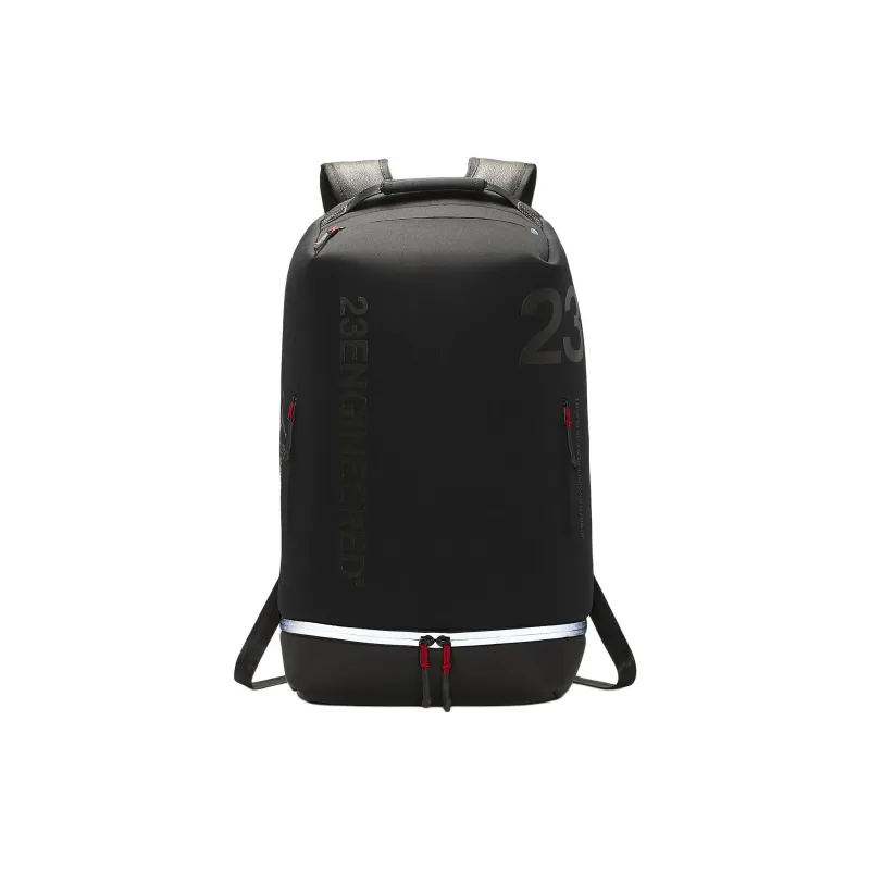 Jordan Polyester Sneaker Backpack Unisex Black-0
