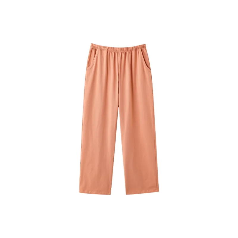 GOSO Pajama Pants Women's Orange Red-0
