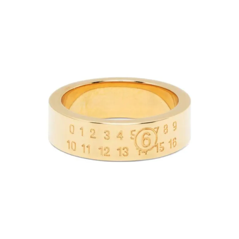 MM6 Maison Margiela Numeric Minimal Signature Ring-1