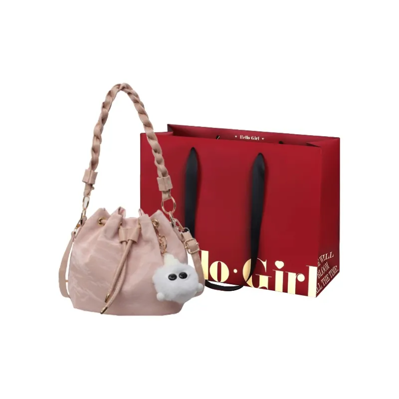 GOX PU Bucket Bag, Shoulder Bag, Crossbody Bag, Handbag Women's Multicolor-8