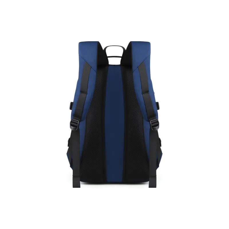 EDISON Repellent Oxford Cloth Backpack Regular Unisex Black/Dark Blue-7